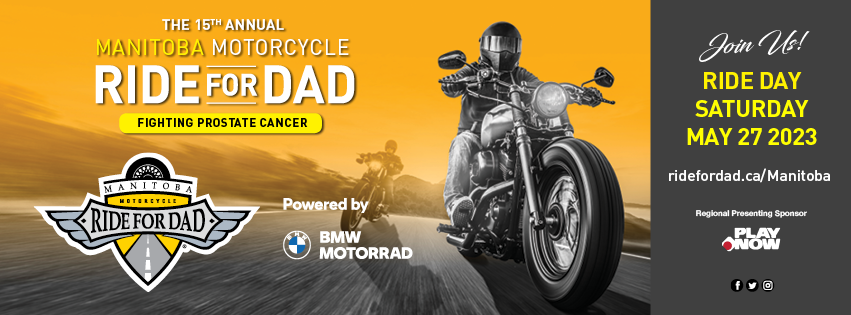 Manitoba Motorcycle ride for Dad