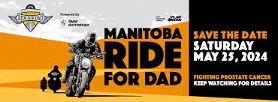 Manitoba Motorcycle ride for Dad